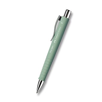 Obrázek produktu Faber-Castell Poly Ball Pastelovo Zelená - guľôčkové pero, XB