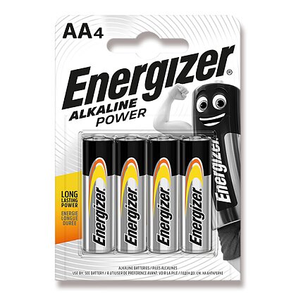Obrázek produktu Energizer Alkaline Power - alkalická baterie - AA, 4 ks