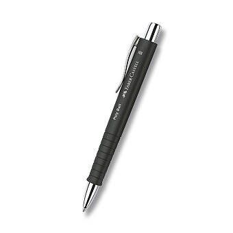 Obrázek produktu Faber-Castell Poly Ball Čierna - guľôčkové pero, XB