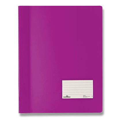Obrázok produktu Durable Duralux - plastový rýchloviazač - A4, purpurový