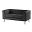 Náhledový obrázek produktu Antares Notre Dame 102 - dvoumístné sofa - černé