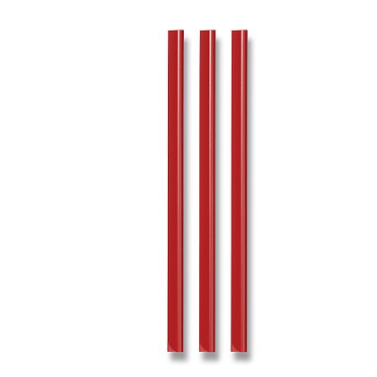 Obrázek produktu Durable - rychlovázací lišta 60 listů - červená, 100 ks