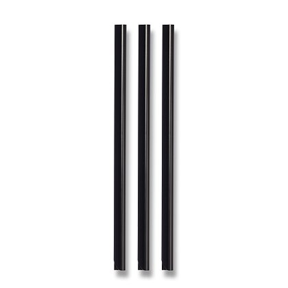 Obrázek produktu Durable - rychlovázací lišta 60 listů - černá, 100 ks