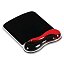 Preview image of product Kensington Duo Gel - gel mouse pad - black-red