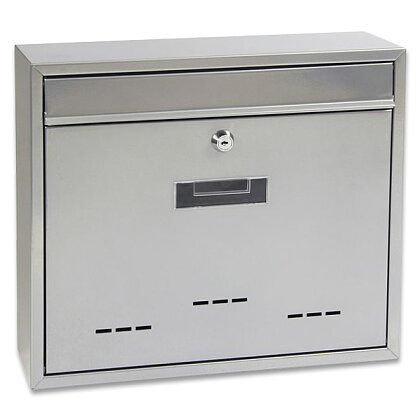 Obrázek produktu Poštovní schránka - 360 × 310 × 90 mm, stříbrná
