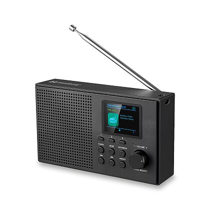Obrázok produktu Sandberg Speaker Radio DAB+BT Recharge - prenosné rádio