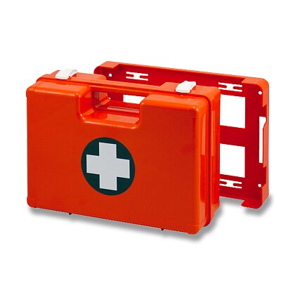 Obrázek produktu Lékárnička plastový kufr - oranžová, 335 × 250 × 123 mm