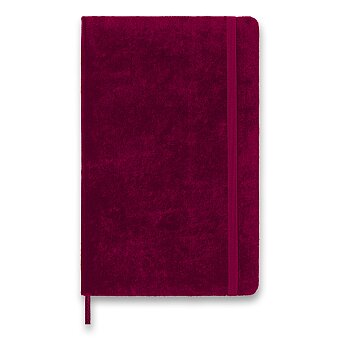 Obrázek produktu Zápisník Moleskine Velvet - tvrdé dosky - L, linajkový, ružový