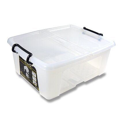 Obrázok produktu CEP Strata - úložný box s vrchnákom - objem 24 l