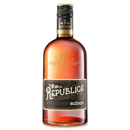Product image Božkov Republica Exclusive - alcoholic beverage - 0.7 l