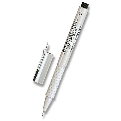 Obrázek produktu Faber-Castell Ecco Pigment - popisovač - černý - 0,3 mm