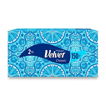 Obrázok produktu Velvet Classic - papierové vreckovky - 2vrstvové, 150 ks