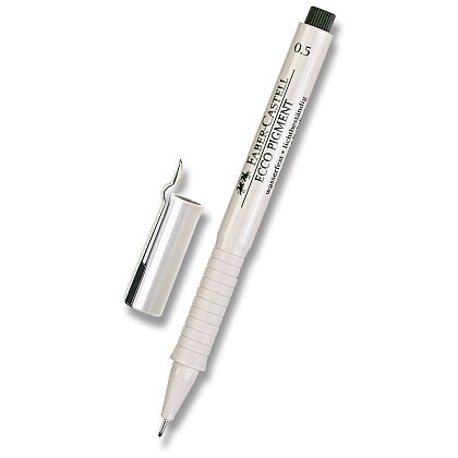 Obrázek produktu Faber-Castell Ecco Pigment - popisovač - černý - 0,5 mm