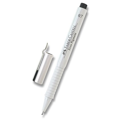 Product image Faber-Castell Ecco Pigment - popisovač - černý - 0,7 mm