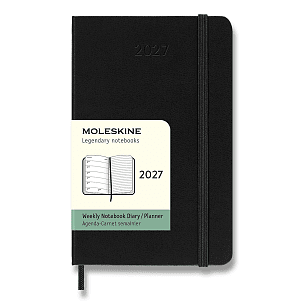 Diář Moleskine 2027 - tvrdé desky