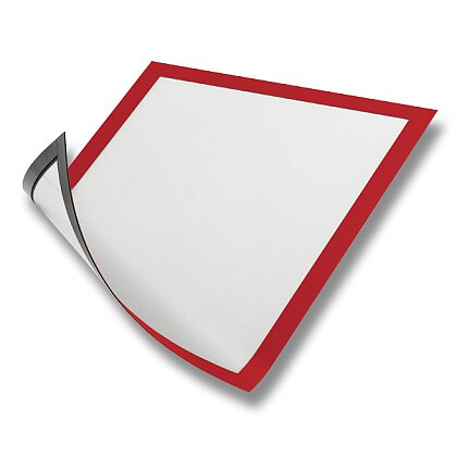 Obrázek produktu Durable Magnetic - magnetický rámeček - A4, červený, 5 ks