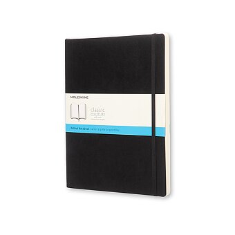 Obrázek produktu Zápisník Moleskine - mäkké dosky - XL, bodkovaný, čierny