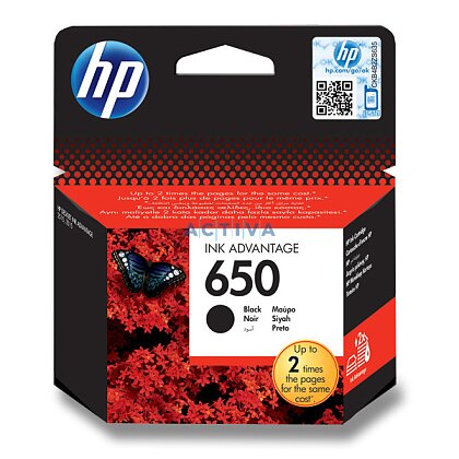 Product image HP - cartridge CZ101AE Black Nr. 650 for ink printer