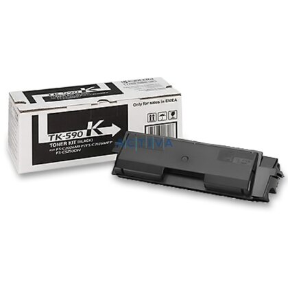 Obrázek produktu Kyocera - toner TK-590K, black (černý) pro laserové tiskárny