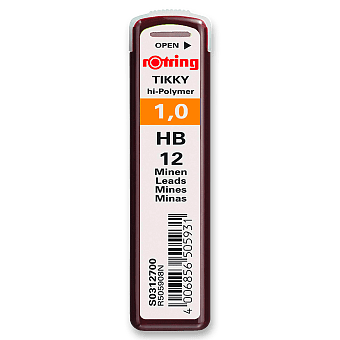 Obrázek produktu Tuhy Rotring 1,0 mm - tvrdost HB