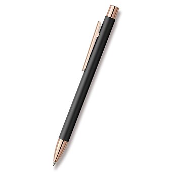 Obrázek produktu Faber-Castell Neo Slim Metal Black Rosegold - kuličková tužka