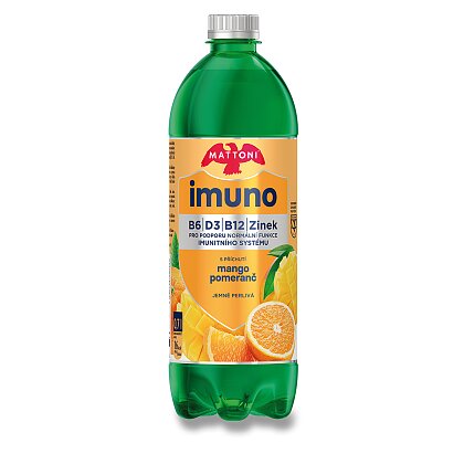 Product image Mattoni Imuno - mineral water - mango & orange, 700 ml