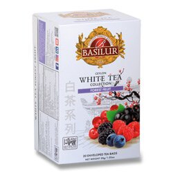 Levně Basilur Ceylon White Tea Collection - bílý čaj - lesní ovoce