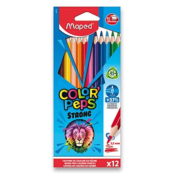 Obrázek produktu Pastelky Maped Color&#039;Peps Strong - 12 barev