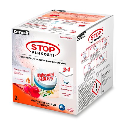 Product image Ceresit Stop Moisture - 3v1 replacement tablet, 2pcs