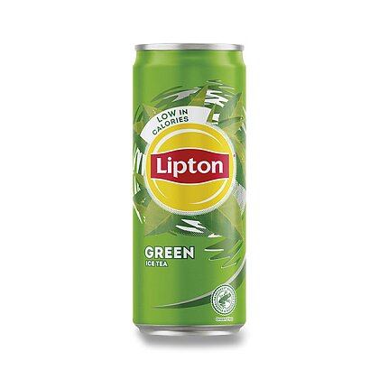 Obrázek produktu Lipton - ledový čaj - plech, 0,33 l, zelený čaj