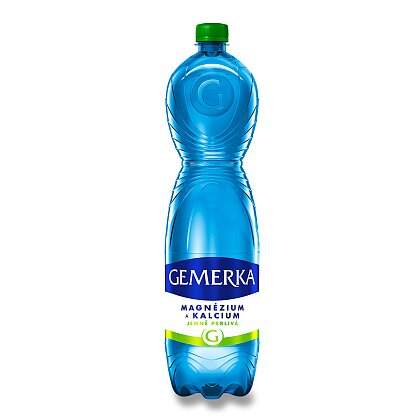 Obrázek produktu Gemerka Magnézium a kalcium - jemně perlivá minerální voda - 6 x 1,5 l