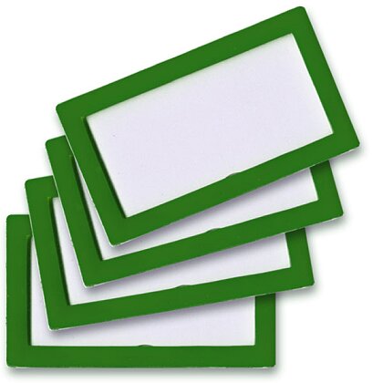 Obrázek produktu Tarifold Display Frame - magnetický prezentační rámeček - 80×45 mm, 4 ks, zelený