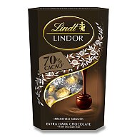 Lindor Dark 70 % - čokoládové pralinky - 337 g, hořké