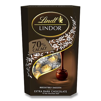 Obrázok produktu Lindor Dark - čokoládové pralinky - horké, 337 g