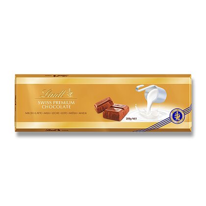 Obrázek produktu Lindt Gold Tablet - čokoláda - mléčná, 300 g