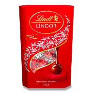 Lindor Milk - čokoládové pralinky - 337 g, mléčné