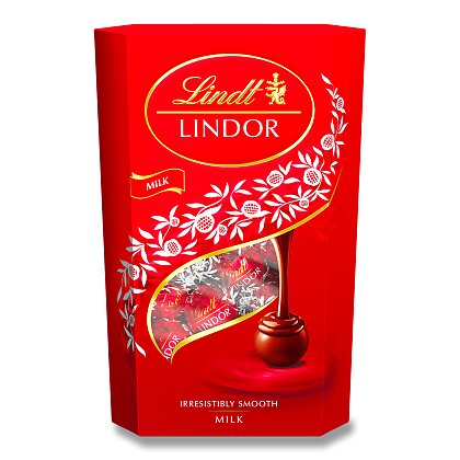 Obrázek produktu Lindor Milk - čokoládové pralinky - 337 g, mléčné