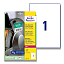 'Náhledový obrázek produktu Avery Zweckform - ultra odolné etikety - 210 × 297 mm