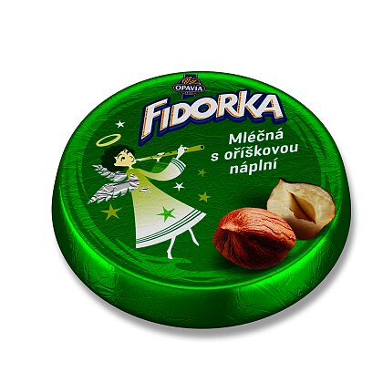 Obrázok produktu Opavia Fidorka - mliečna čokoláda s orieškami, 30 g
