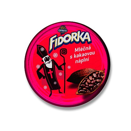 Obrázok produktu Opavia Fidorka - mliečna s kakaovou náplňou, 30 g