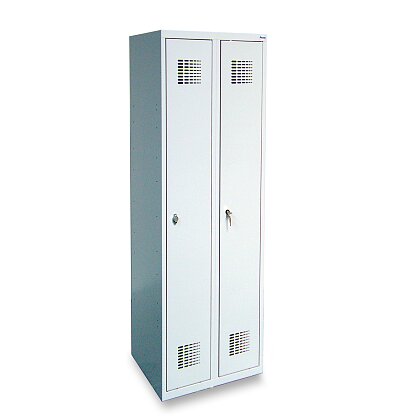 Product image Sum 320 W - two-door wardrobe - gray / gray