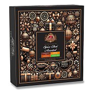 BASILUR Christmas Spice Chai Assorted - černý čaj - 40 x 2 g