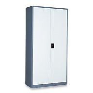 HDW-02A - two-door cabinet - gray-white