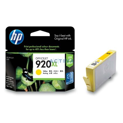 Obrázek produktu HP - cartridge CD974AE, yellow (žlutá) č. 920 XL pro inkoustové tiskárny
