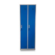 HDG-02 - two-door cabinet - gray-blue