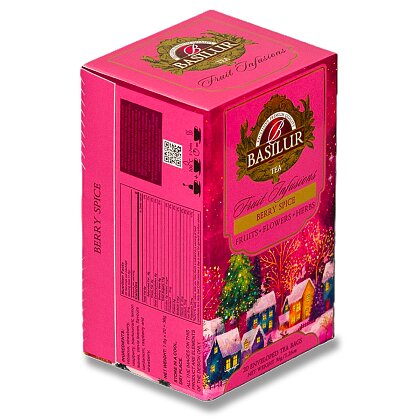 Obrázok produktu Basilur Christmas Berry Spice - ovocný čaj 20 x 1,8 g
