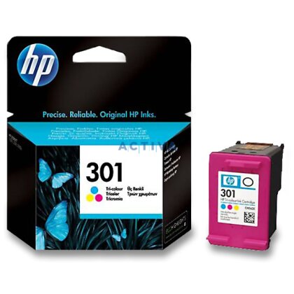 Obrázek produktu HP - cartridge CH562EE, color č. 301 (barevná) pro inkoustové tiskárny