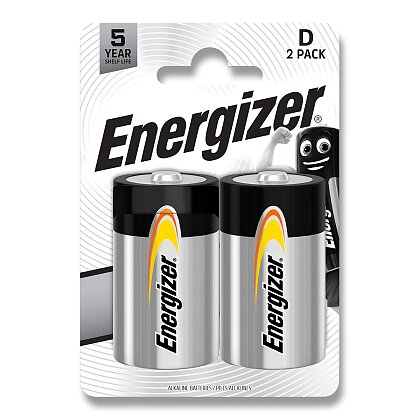 Obrázok produktu Energizer Everyday - alkalická batéria - D (EE006), 2 ks