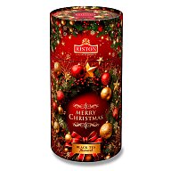 RISTON Merry Christmas - sypaný černý čaj - 85 g, červený tubus