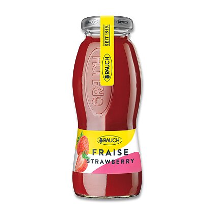 Product image Rauch - fruit juice - Strawberry, 24 × 0,2 l
